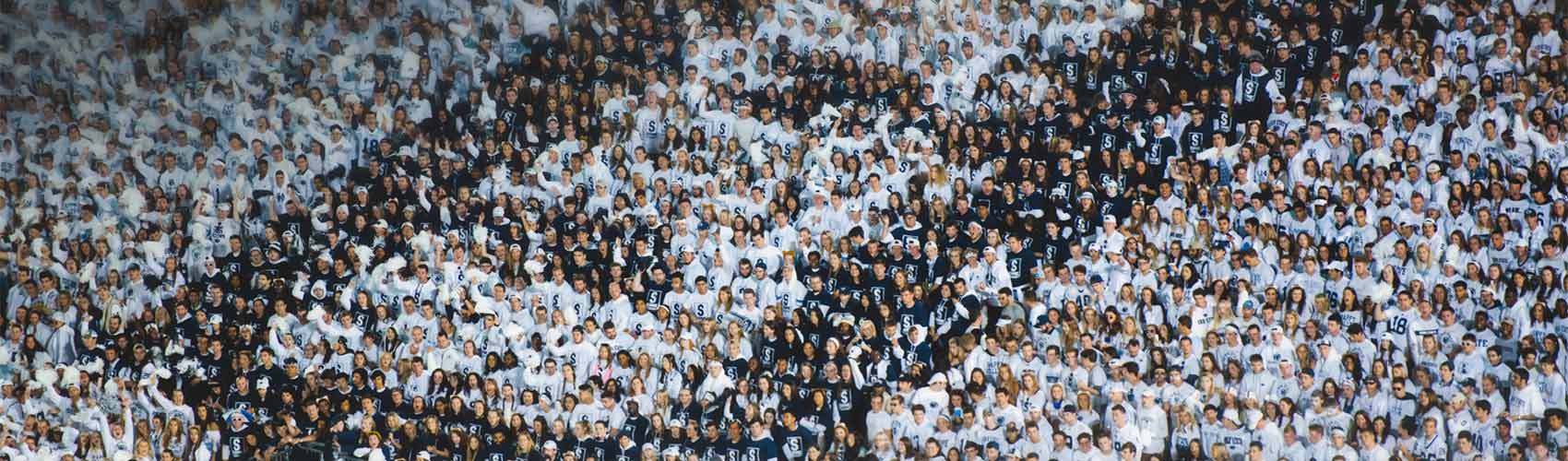 The S-zone at a football game